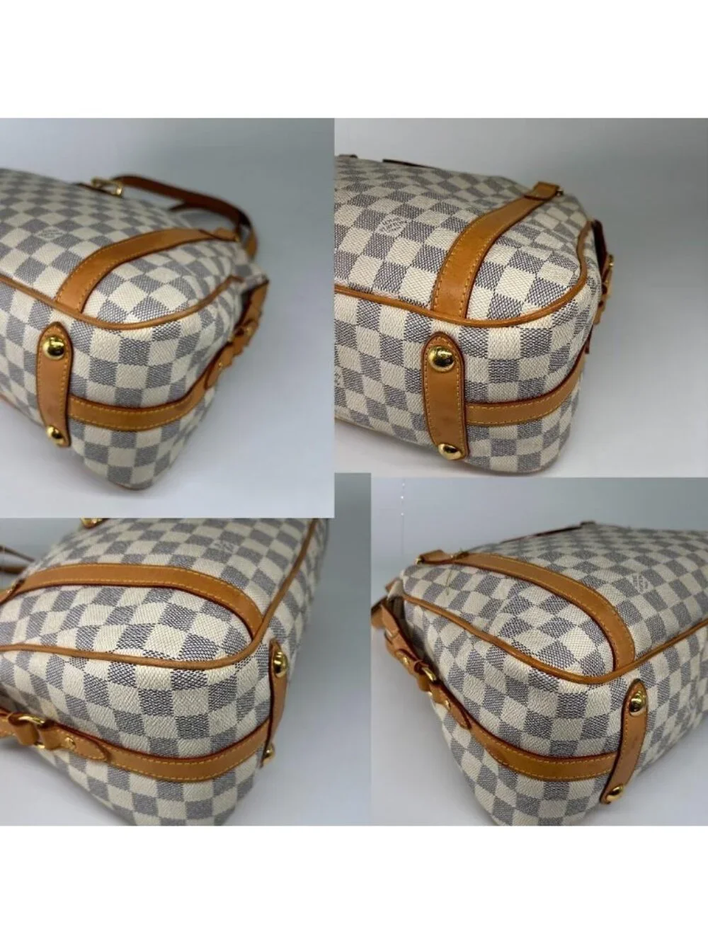Louis Vuitton Super Damier Azur Streza PM Shoulder Bag